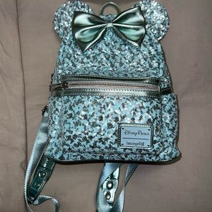 Disney Arendelle Aqua Loungefly backpack